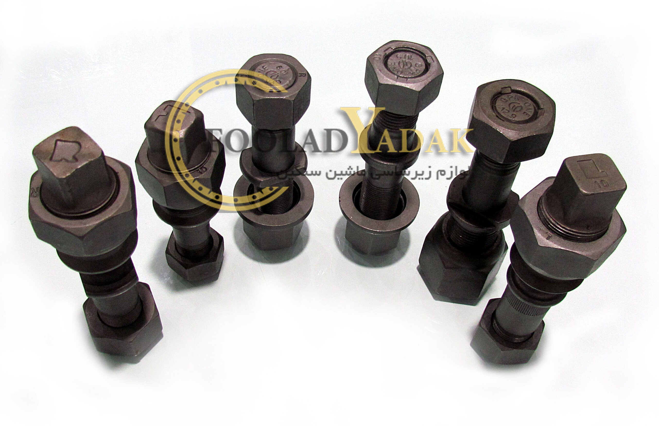 عرضه انبوه پیچ و مهره چرخ صادراتی