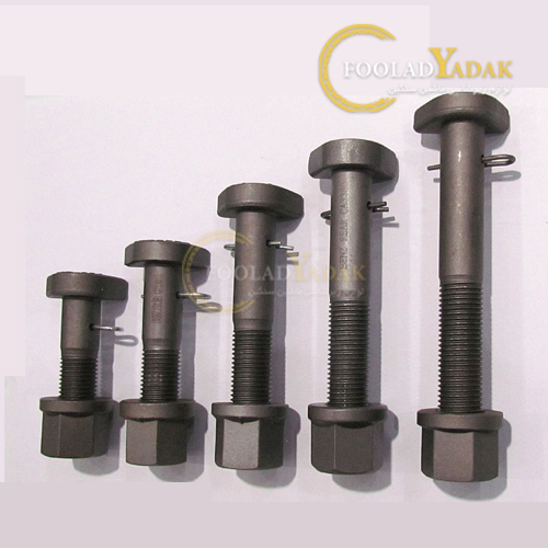 پیچ چرخ عقب بنز ده تن